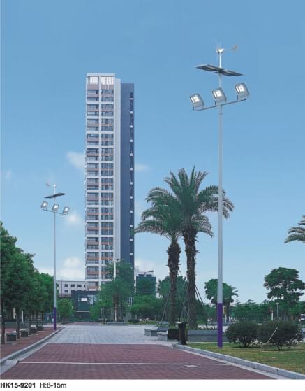 華可風光互補太陽能路燈