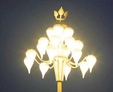 Led中華燈安裝凸顯富麗堂皇、高大上的景觀效果