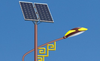 華可講解：Led太陽能路燈主要由哪些部件組成？
